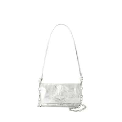 Zilveren Leren Crossbody Tas Zadig & Voltaire , Gray , Dames