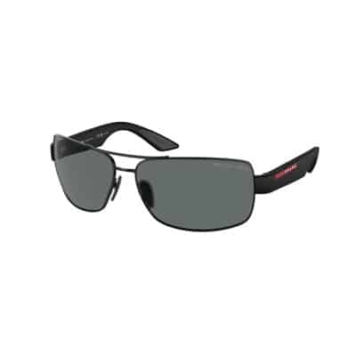 Zonnebril Linea Rossa PS 50Zs Prada , Black , Heren