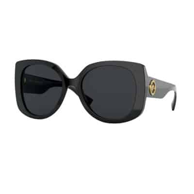 Zonnebril Versace , Black , Dames