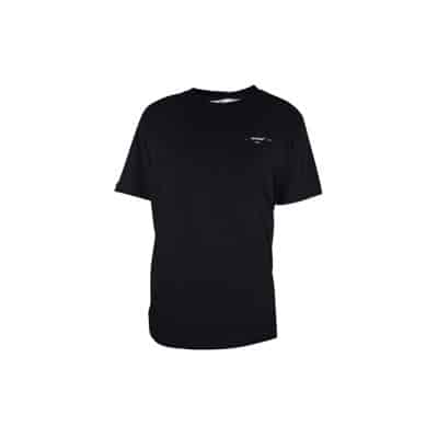 Zwart Signature Logo T-Shirt Off White , Black , Heren