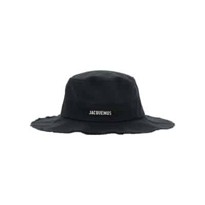 Zwarte Artichaut Hoeden Jacquemus , Black , Heren