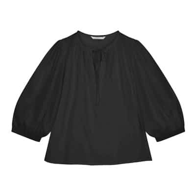 Zwarte Blouses Summum Woman , Black , Dames