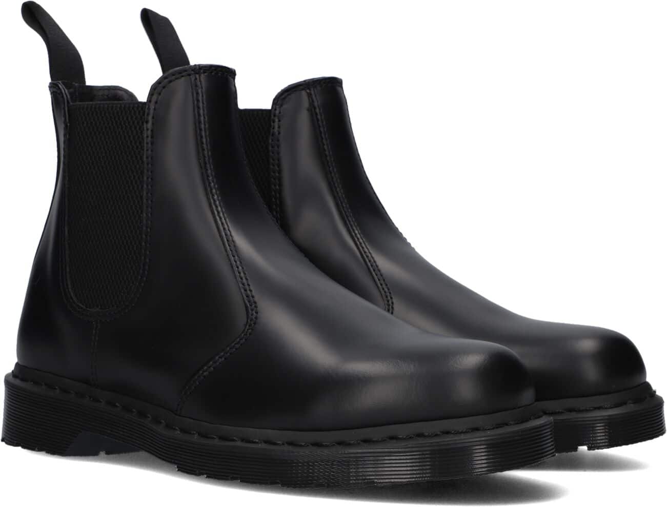 Zwarte Dr Martens Chelsea Boots 2976 Mono