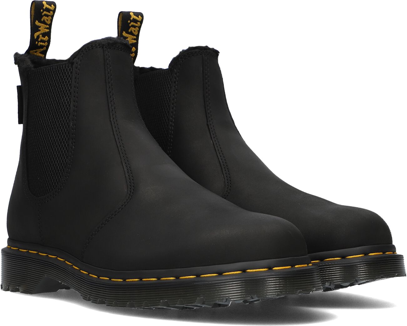 Zwarte Dr Martens Chelsea Boots 2976 Mono