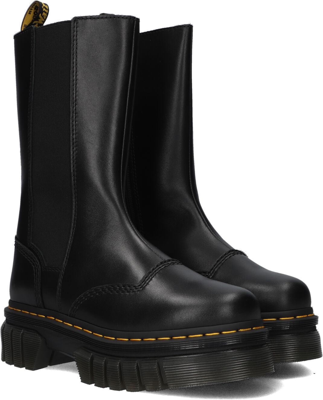 Zwarte Dr Martens Chelsea Boots Audrick Chelsea Tall