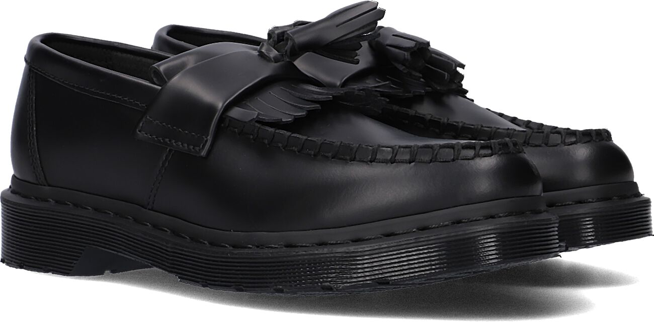 Zwarte Dr Martens Loafers Adrian Mono