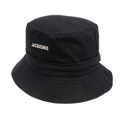 Zwarte Gadjo Hoed Jacquemus , Black , Heren