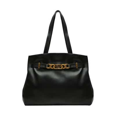 Zwarte Synthetische Shopper Tas Liu Jo , Black , Dames