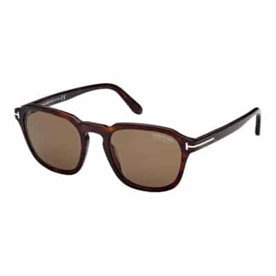 Avery Zonnebril in Dark Havana/Brown Tom Ford , Brown , Heren