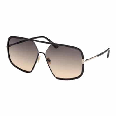 Warren-02 Zonnebril Tom Ford , Black , Unisex