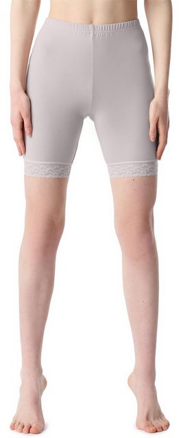 Bellivalini Leggings Damen Shorts aus Viskose BLV50-216 (1-tlg) mit Spitze