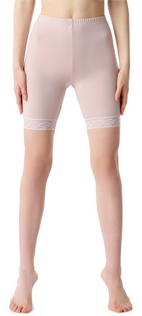 Bellivalini Leggings Damen Shorts aus Viskose BLV50-216 (1-tlg) mit Spitze