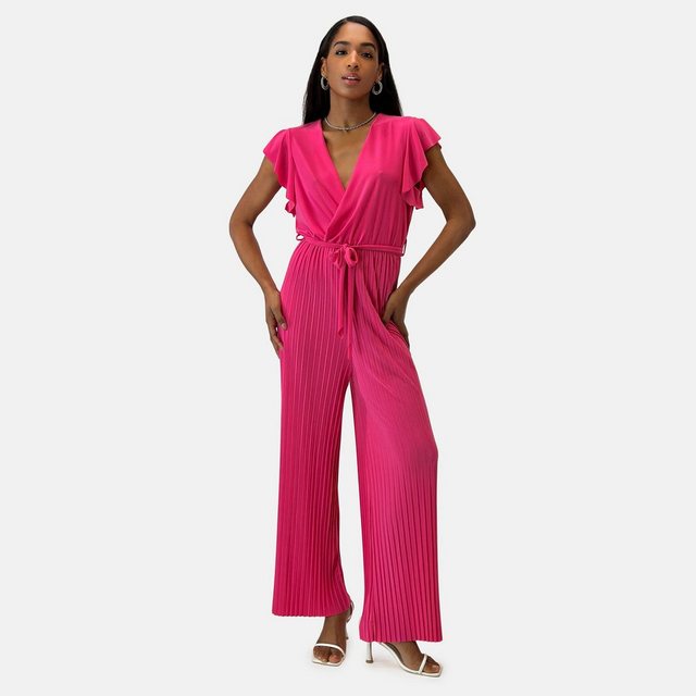 Elara Jumpsuit Elara Damen Jumpsuit V-Schnitt (1-tlg)