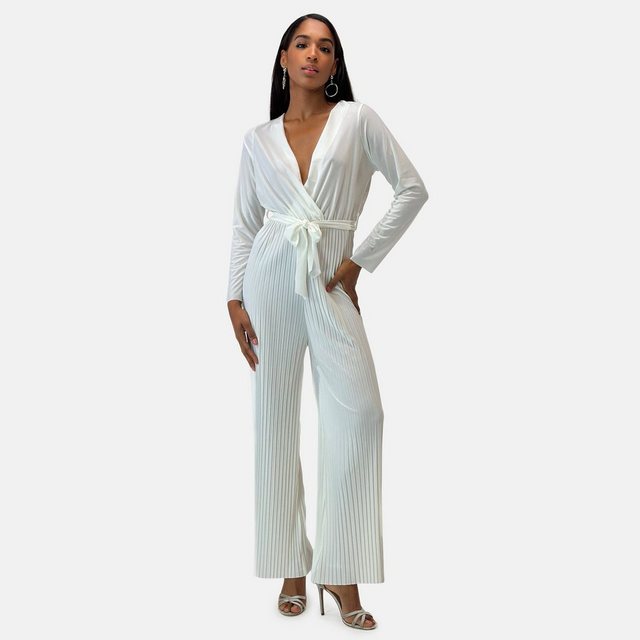 Elara Jumpsuit Elara Damen Long-Sleeve Jumpsuit (1-tlg)