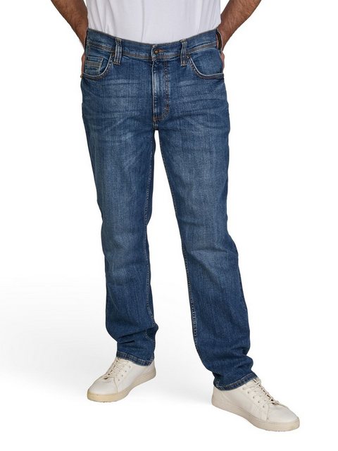 MUSTANG Straight-Jeans Herren Jeanshose Washington Straight Fit Denim Hose mit Stretch