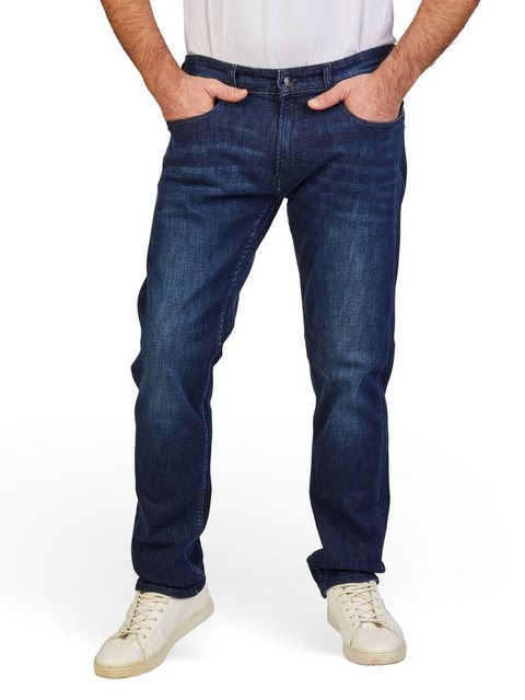 Replay Straight-Jeans Herren Jeanshose Grover Denim Hose mit Stretch