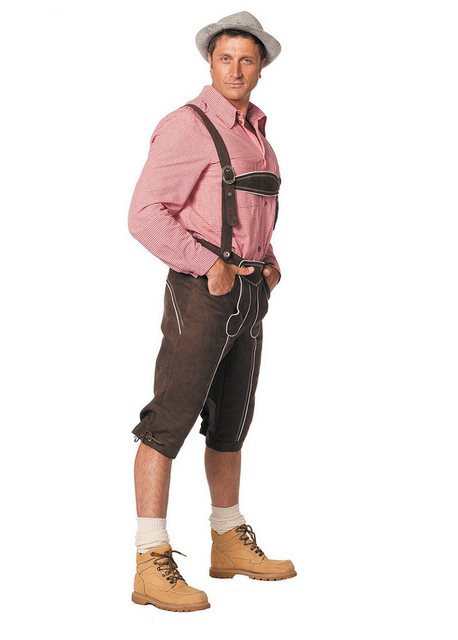 Wilbers Trachten-Kostüm Herren Lederhose Tracht Oktoberfest Wiesn Kostüm Feste Feiern Karneval