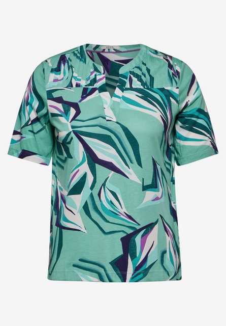 Cecil Kurzarmshirt - Damen kurzarm Shirt - Tunika-Shirt mit Print