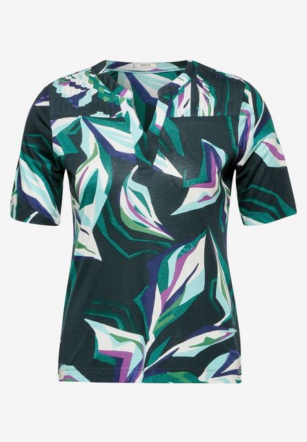 Cecil Kurzarmshirt - Damen kurzarm Shirt - Tunika-Shirt mit Print