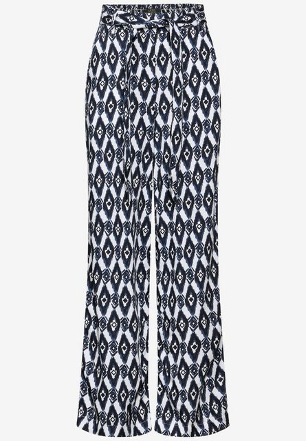 Cecil Stoffhose - Damen Hose mit AOP Ethno Print - modische Sommerhose - High Waist