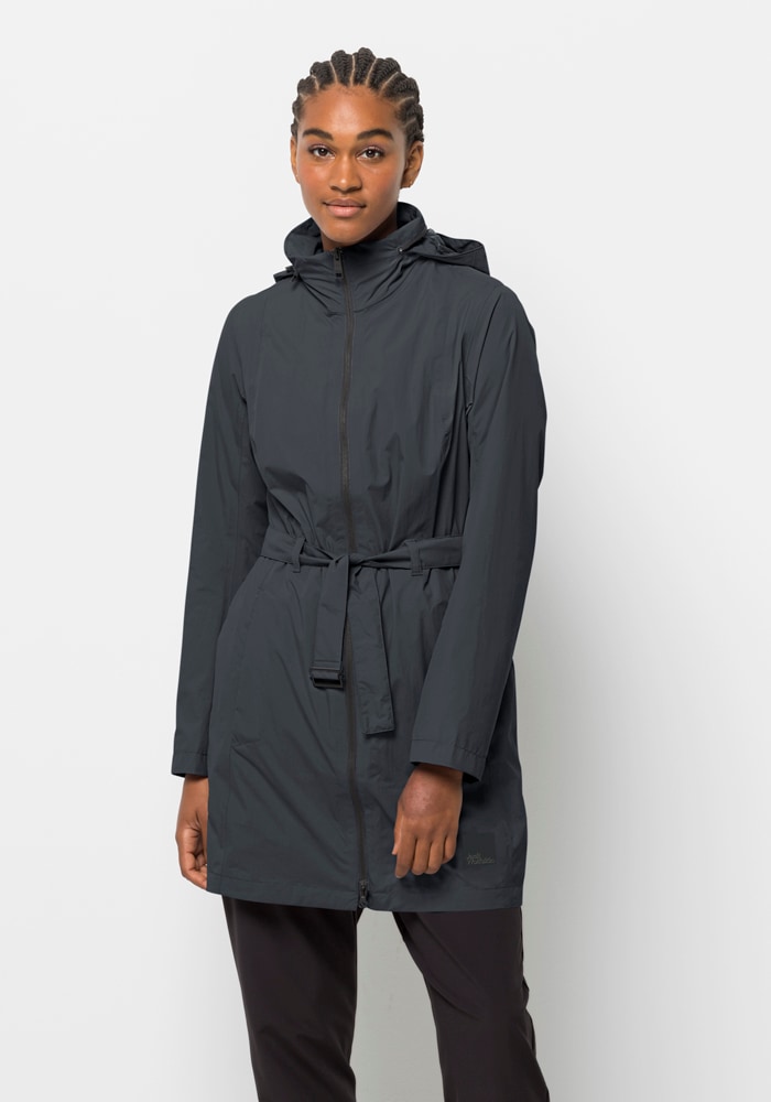 Jack Wolfskin Regenmantel "NORDEN PORT COAT W"