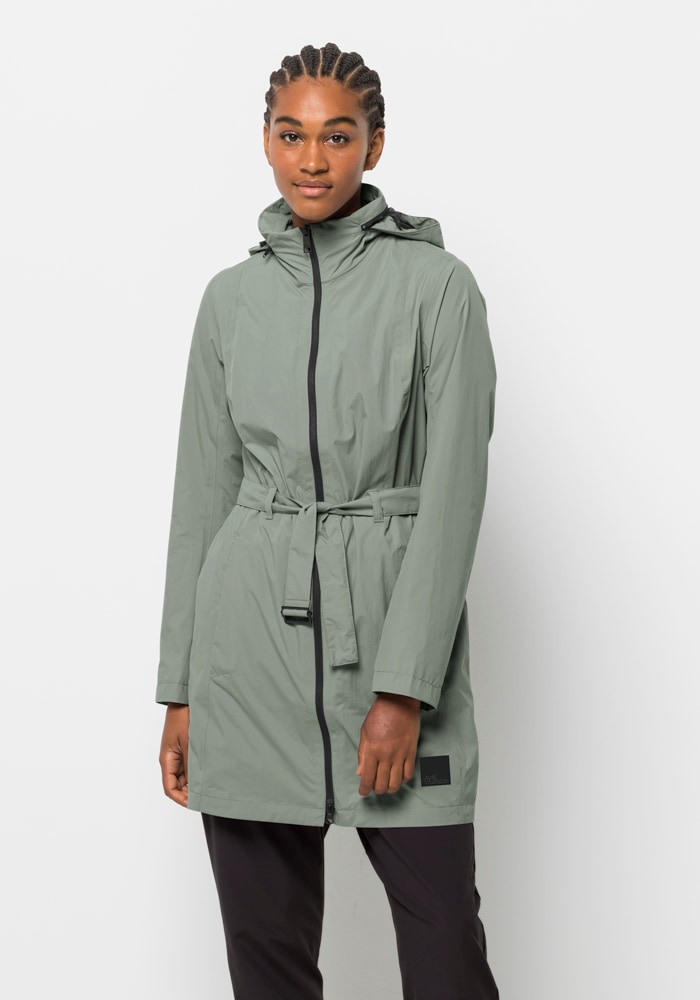 Jack Wolfskin Regenmantel "NORDEN PORT COAT W"