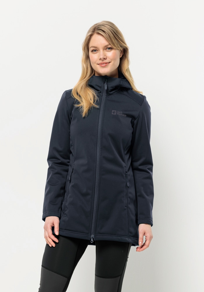 Jack Wolfskin Softshellmantel "WINDHAIN COAT W"