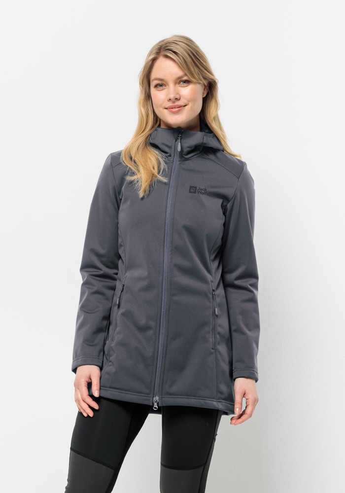 Jack Wolfskin Softshellmantel "WINDHAIN COAT W"