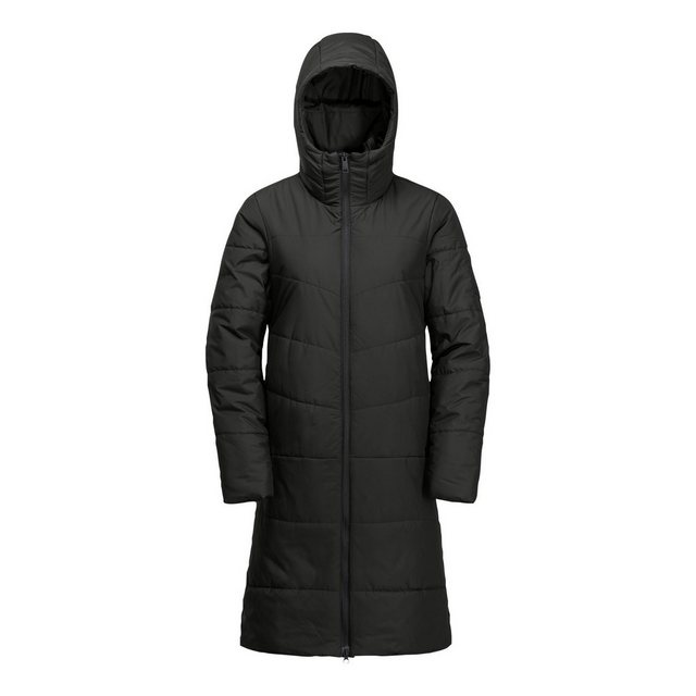 Jack Wolfskin Steppmantel Deutzer Coat W mit Logo-Patch