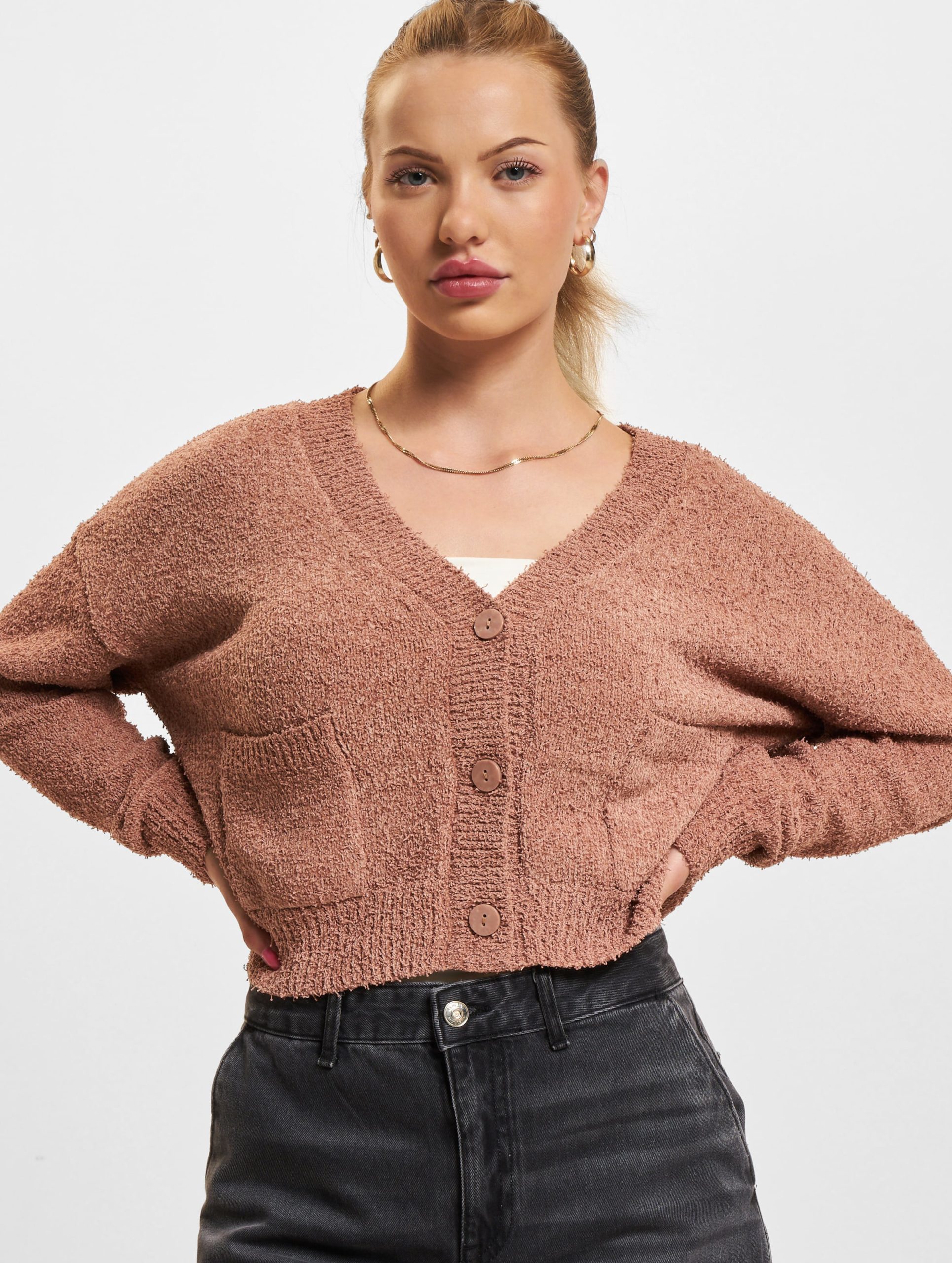 Only Teresa Life V-Neck Strickjacke