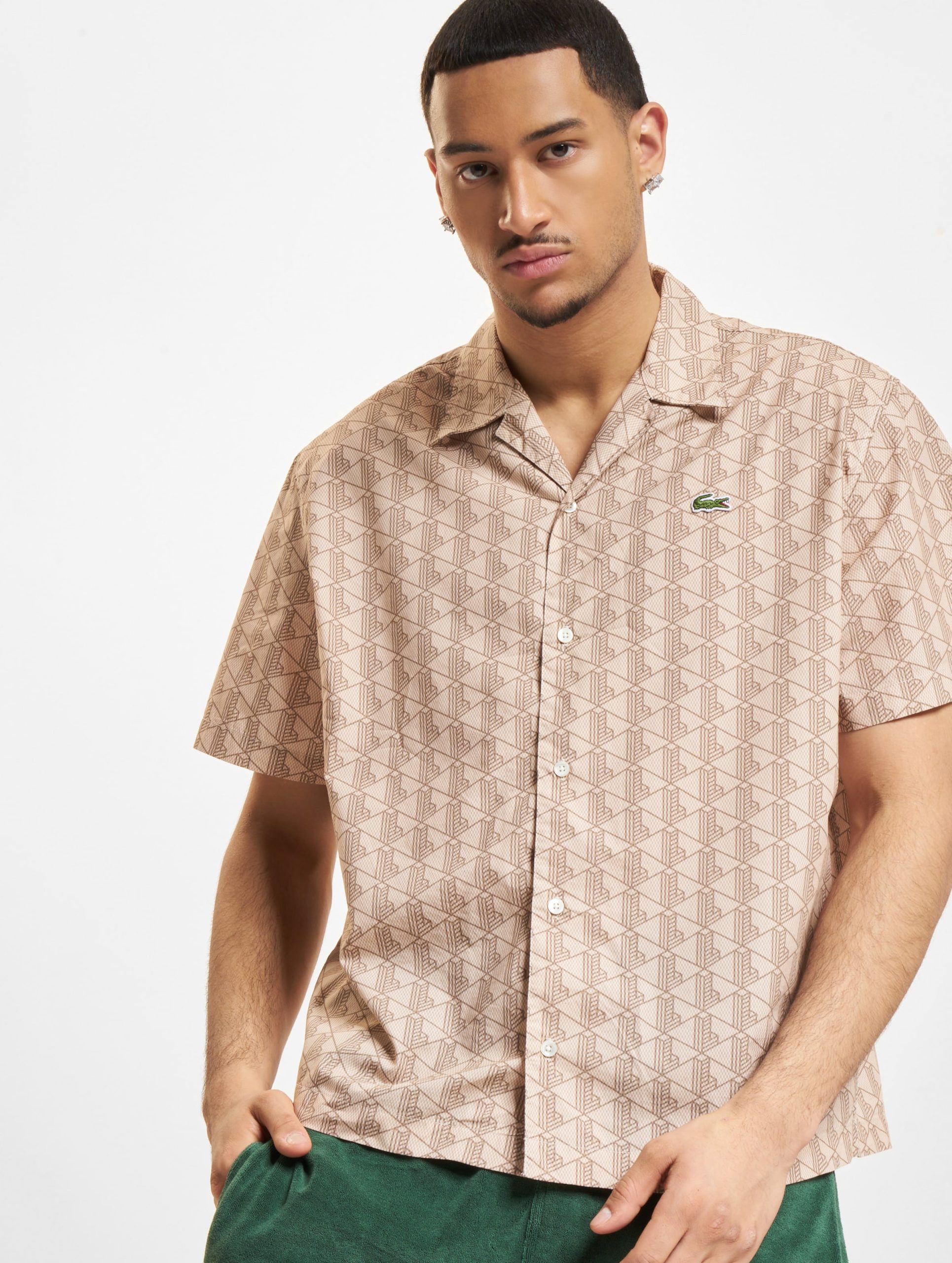 Lacoste Cemise Casual Manches Courtes Hemd