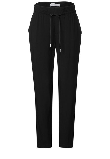 STREET ONE Jogger Pants - Joggpants im Loose Fit - Middle Waist mit Slim Legs